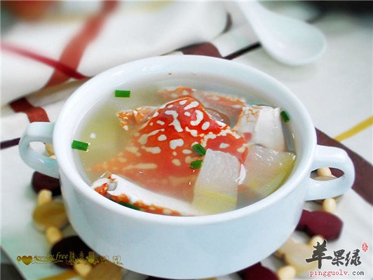 清热除湿的花蟹冬瓜汤做法大全  第2张