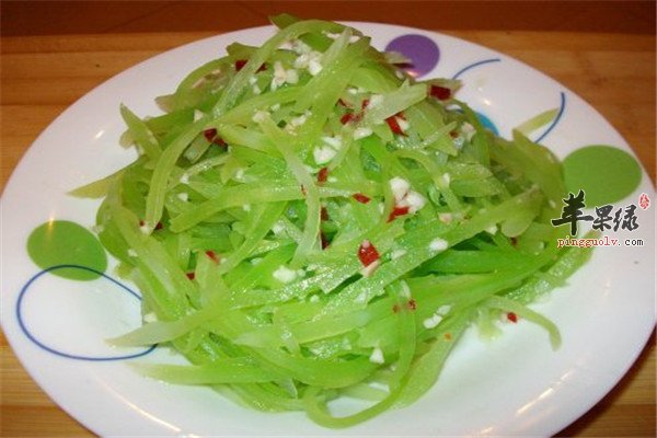 凉拌莴笋——夏季清热去火