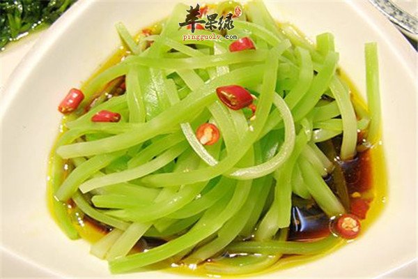 凉拌莴笋——夏季清热去火  第2张