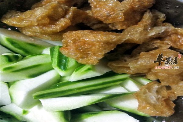 丝瓜烧面筋——秋季止咳化痰去火  第4张