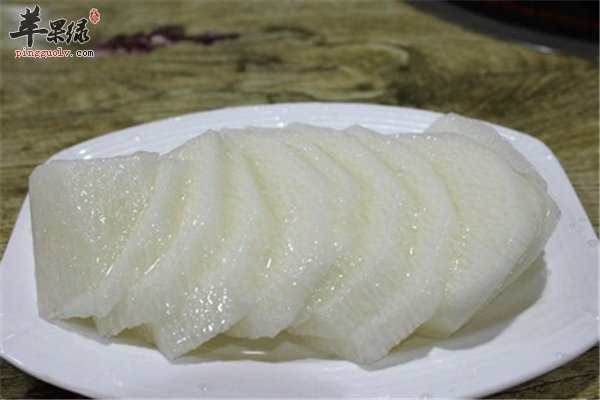 冬瓜+萝卜+山药是冬季增强抵抗力首选