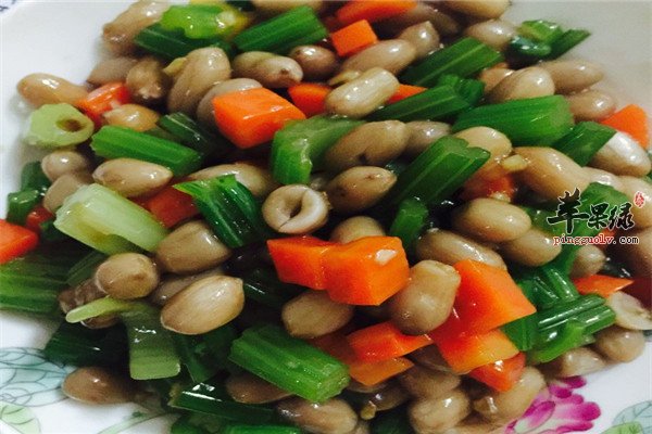 芹菜花生米——夏季清热去火  第4张